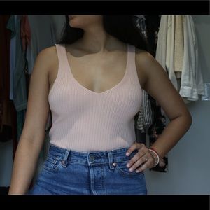 Light pink tank top